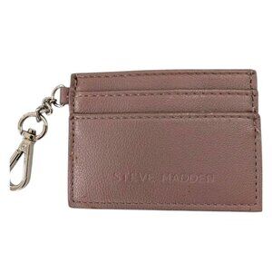 STEVE MADDEN Brown Key and Card Holder EUC